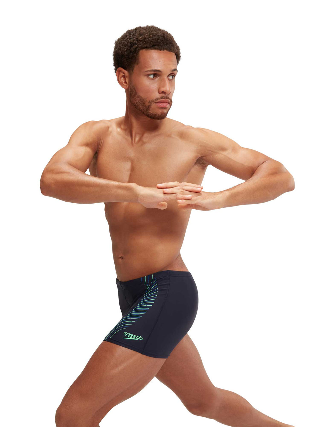 SPEEDO Бански MENS DUO LOGO PRINT AQUASHORT
