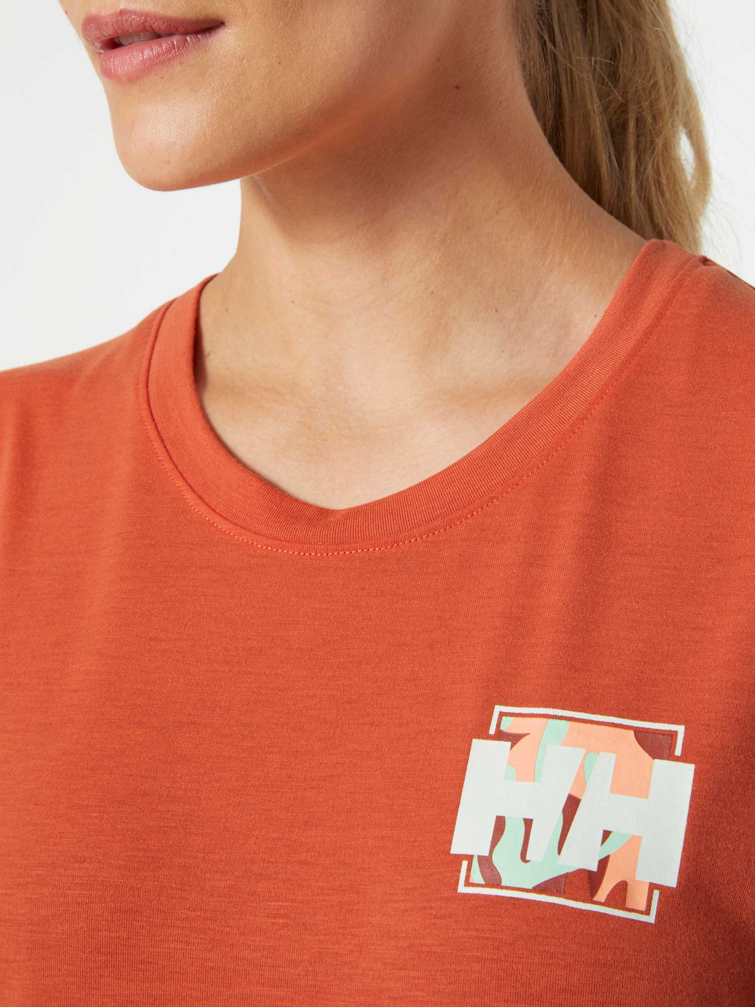 HELLY HANSEN Тениска W SKOG RECYCLED GRAPHIC