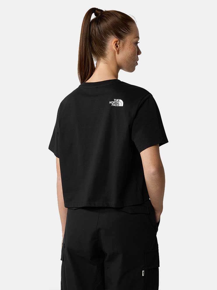 THE NORTH FACE Тениска W SIMPLE DOME CROPPED SLIM TEE