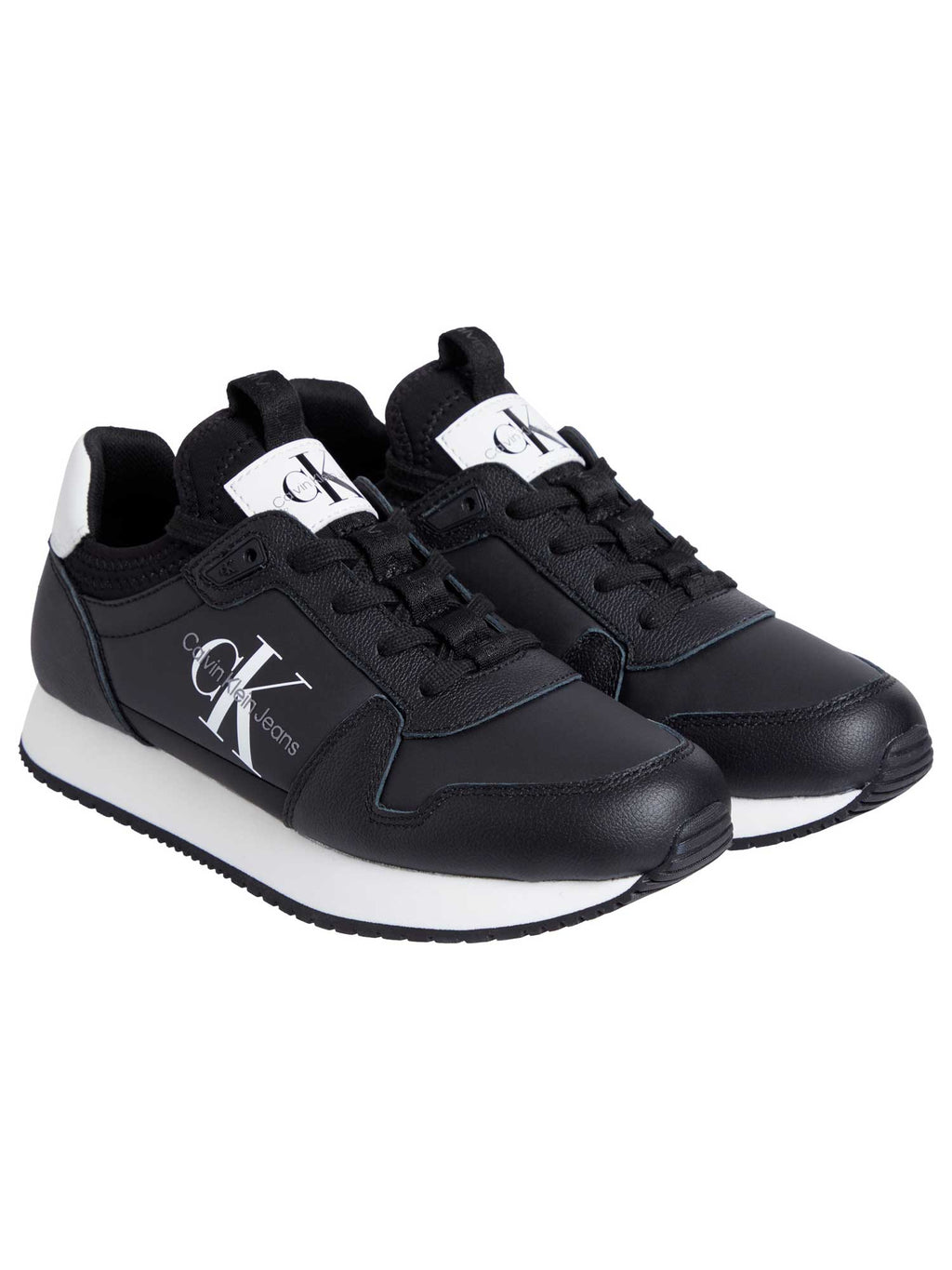 Calvin Klein Jeans Обувки RUNNER SOCK LACEUP ML LTH