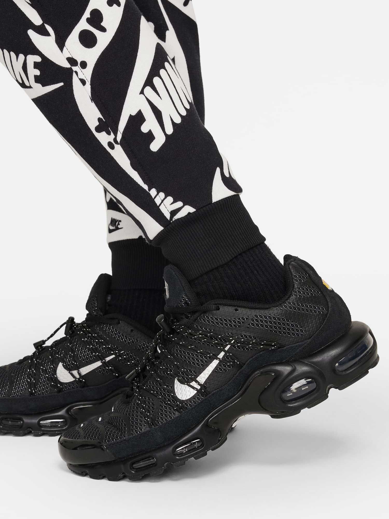 NIKE Спортно долнище K CLUB FLC HBR JOGGER AOP