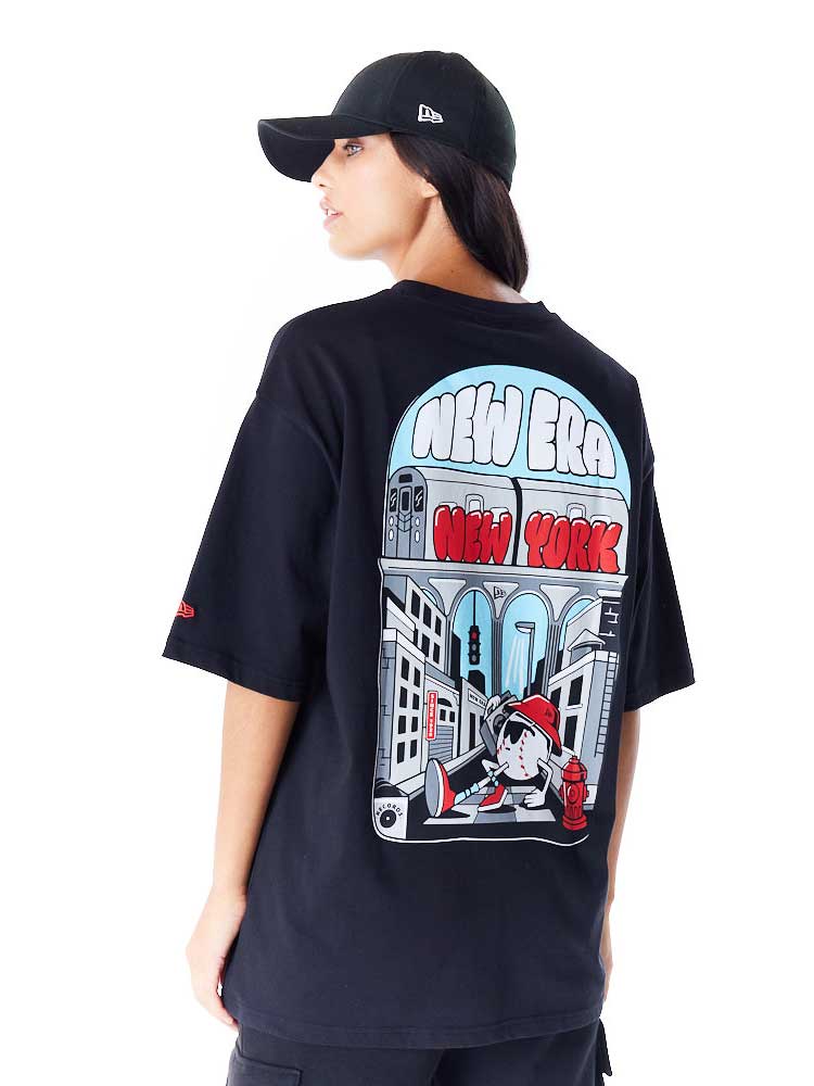 NEW ERA Тениска NE CITY GRAPHIC OS TEE