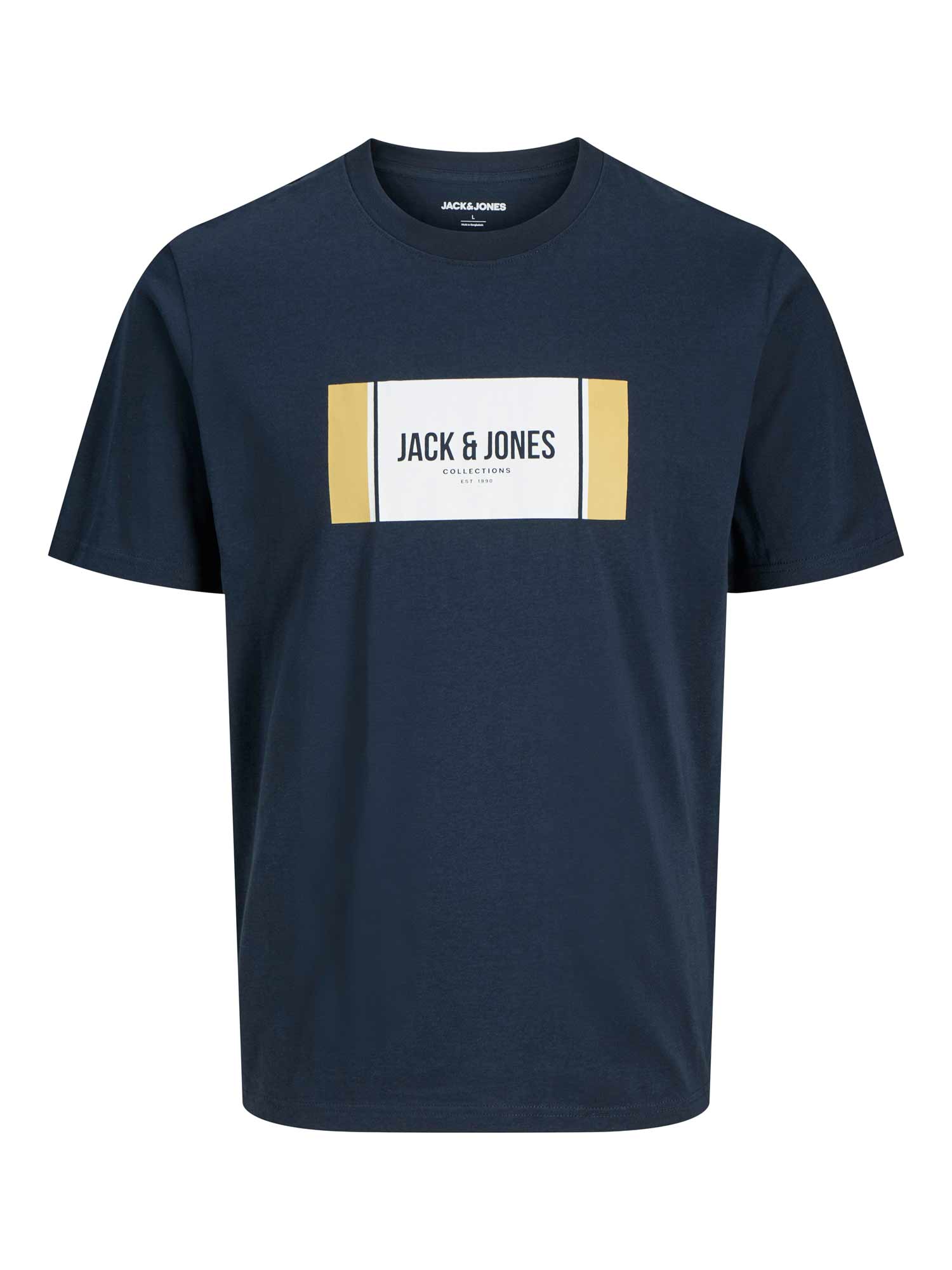 JACK & JONES Тениска JJHAYATO TEE SS CREW NECK BTS LN