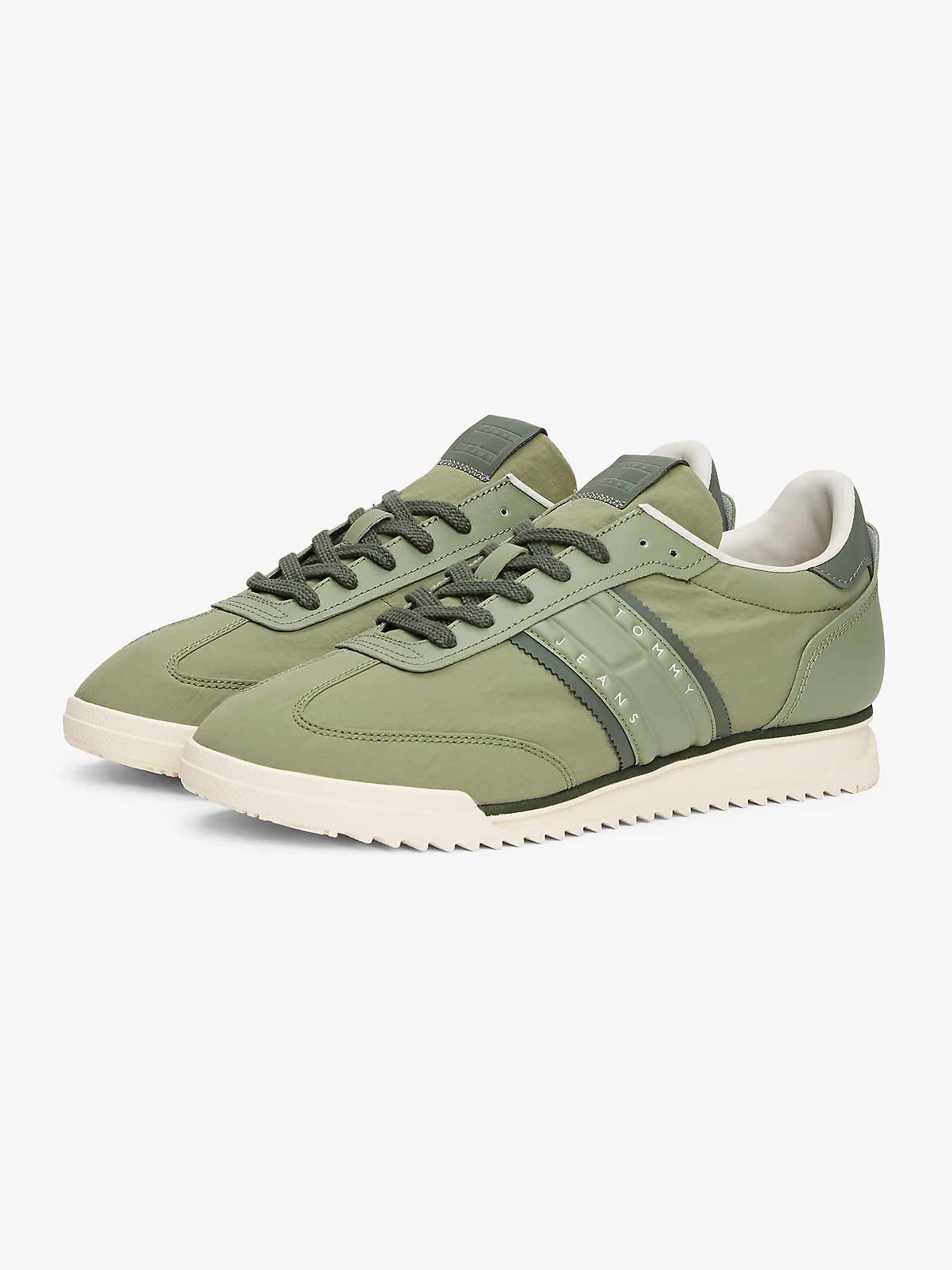 TOMMY JEANS Обувки TJM RUNNER CLEATED MIX MAT.