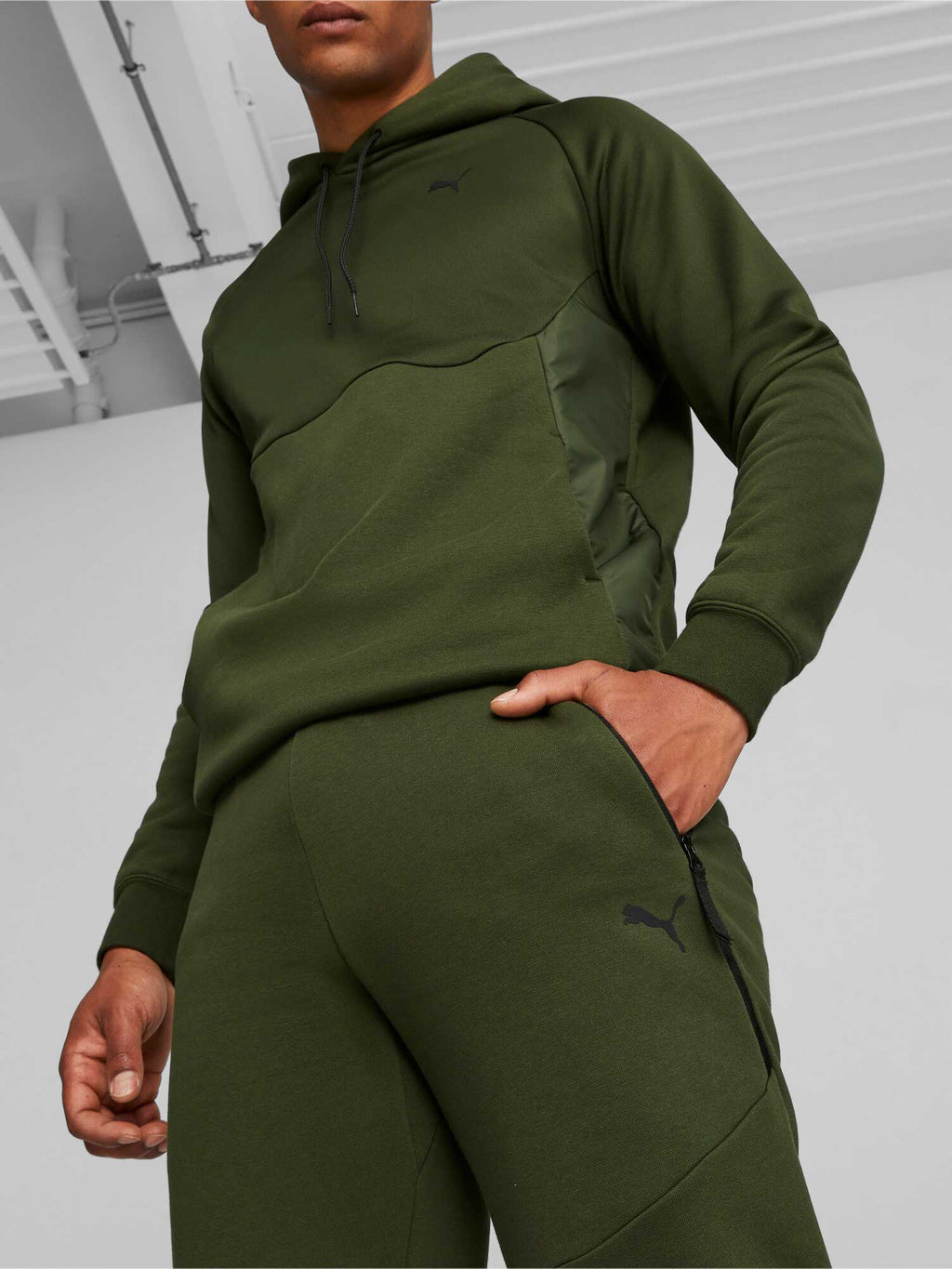 PUMA Спортно долнище PUMATECH Sweatpants FL