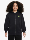 NIKE Суитшърт K NSW CLUB FLC HD FZ LS LBR
