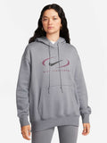 NIKE Суитшърт W NSW FLC OS PO HDY SWSH