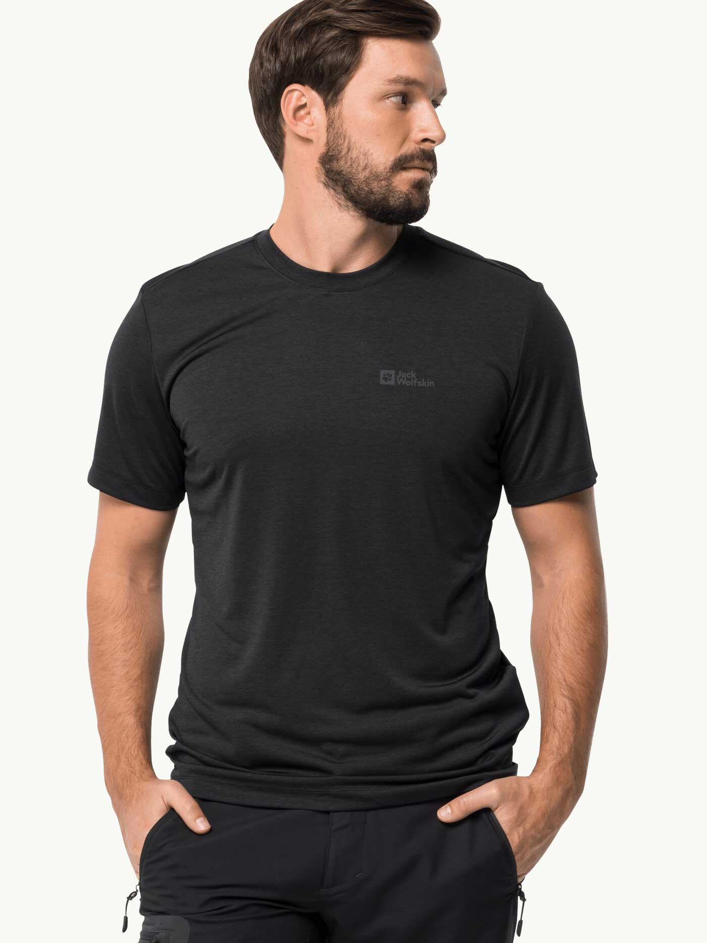 JACK WOLFSKIN Тениска HIKING S/S T M