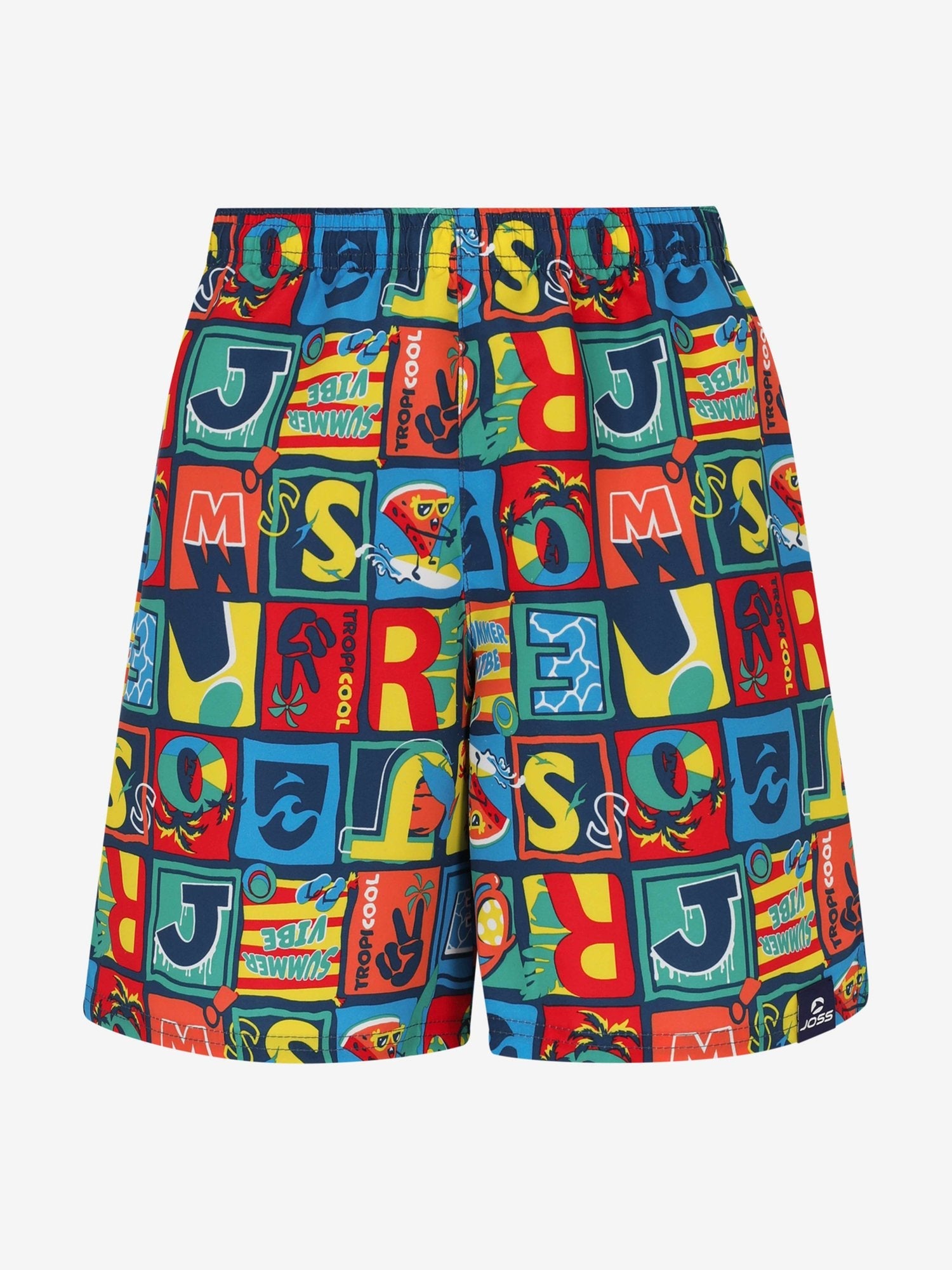 JOSS Плувни шорти Boys All-Over Printed Swim Shorts