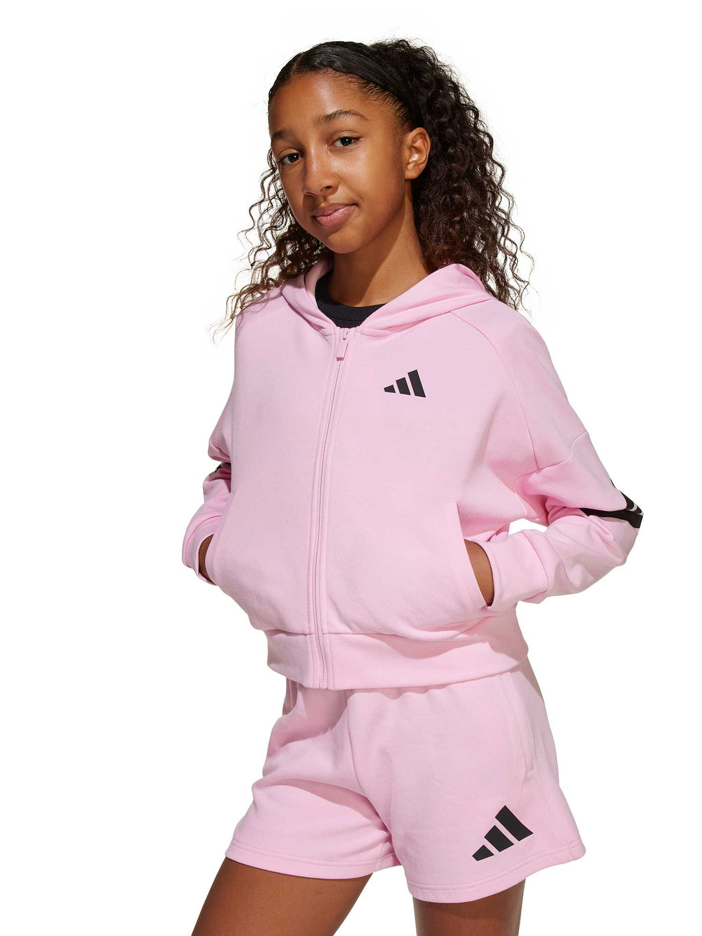 ADIDAS SPORTSWEAR Суитшърт Future Icons 3-Stripes Full-Zip Hooded