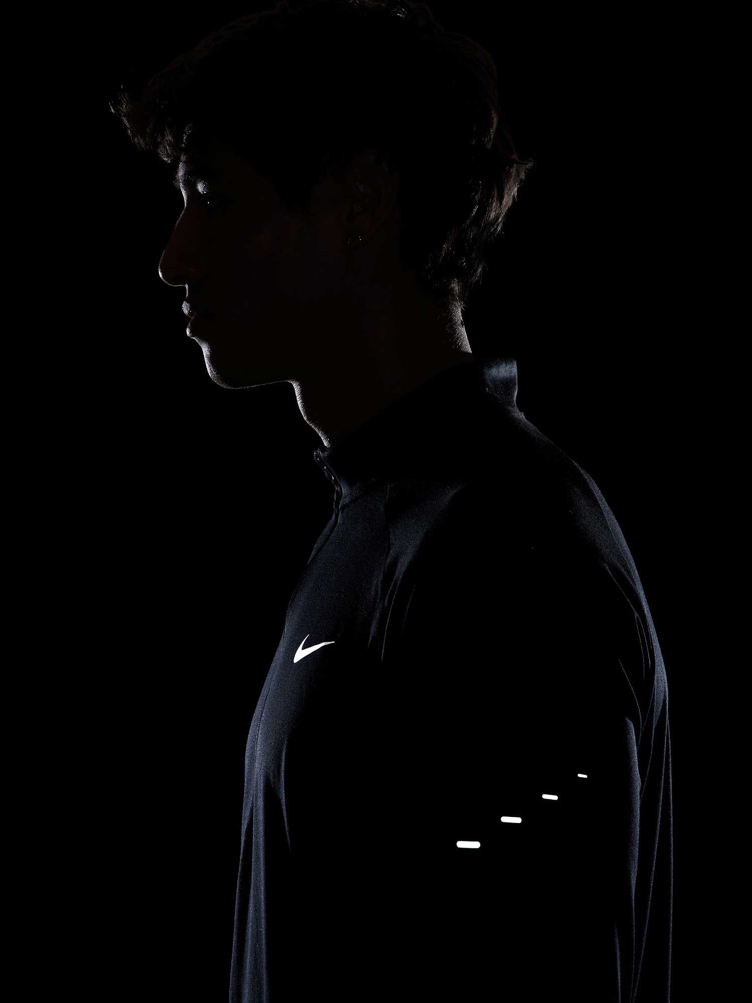 NIKE Блуза M NK DF STRIDE HZ MIDLAYER