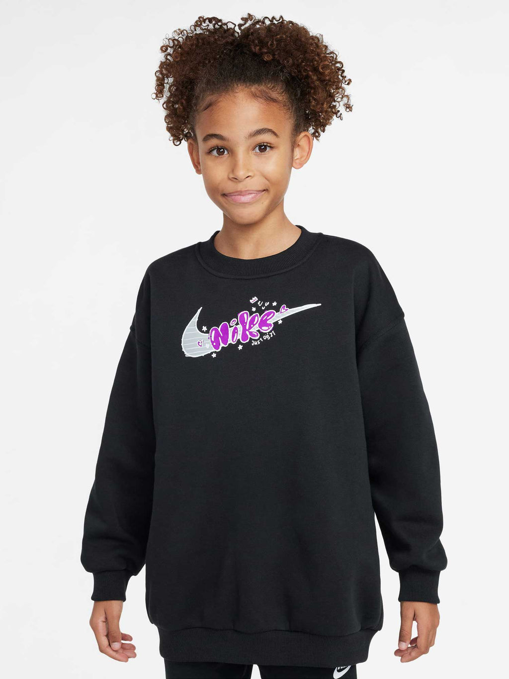 NIKE Блуза G NSW CLUB FLC OVRSZD CREW GX