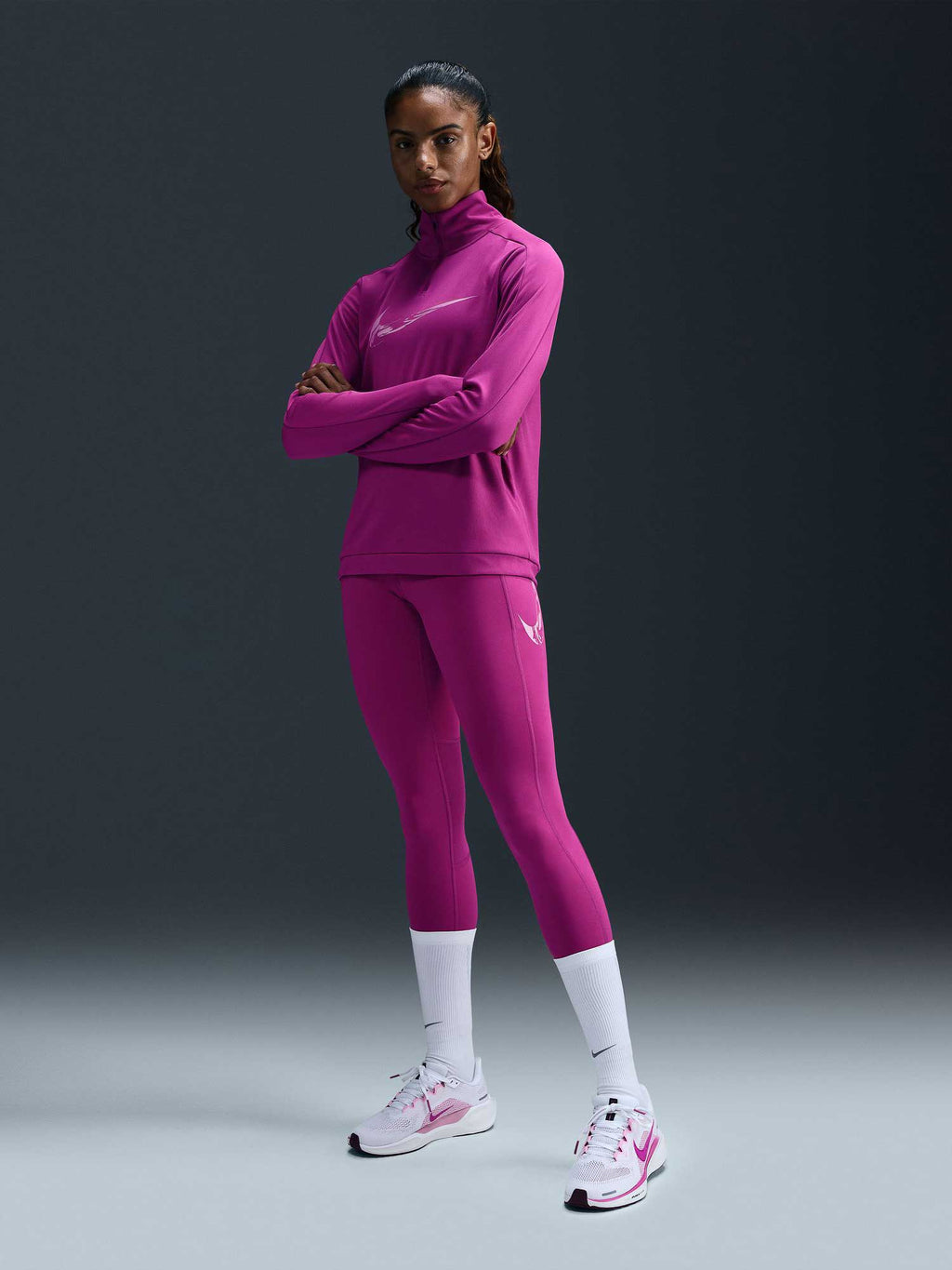 NIKE Клин W NK DF FAST MR 7/8 TIGHT SW