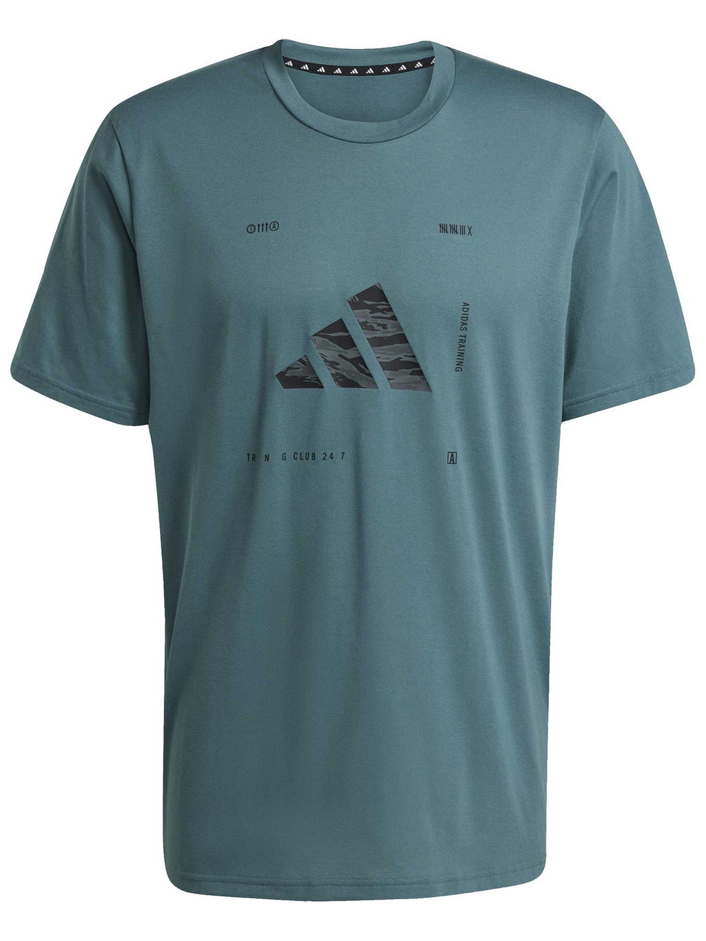 ADIDAS PERFORMANCE Тениска Climacool Training Camo Logo Graphic