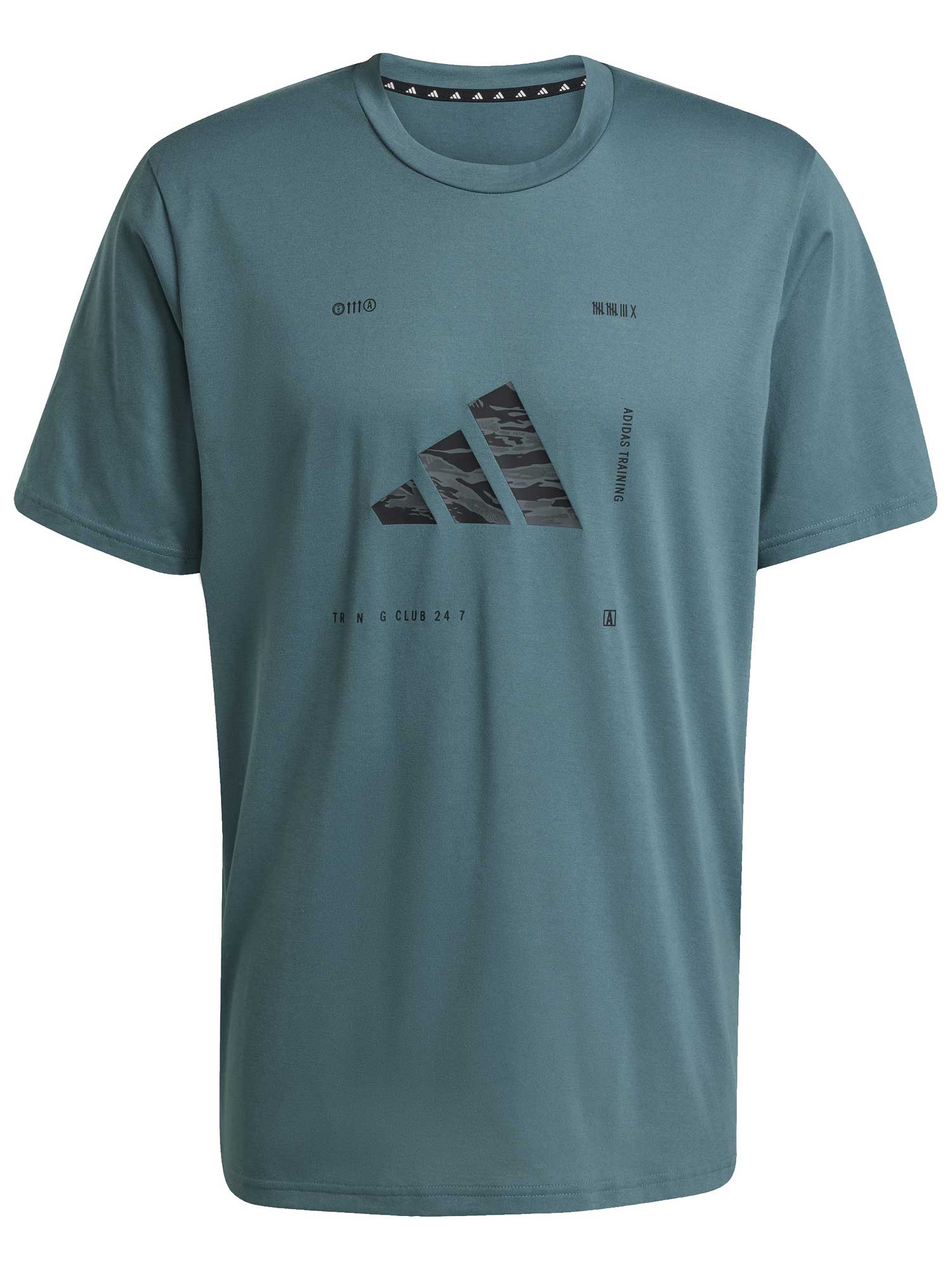 ADIDAS PERFORMANCE Тениска Climacool Training Camo Logo Graphic