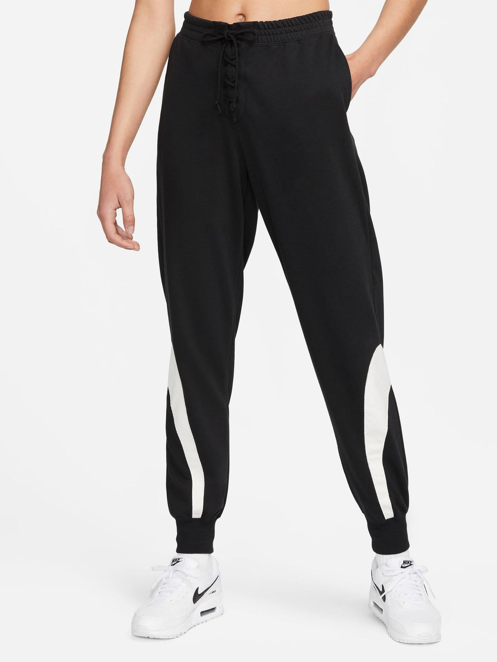 NIKE Спортно долнище W CRC50 HR FLC