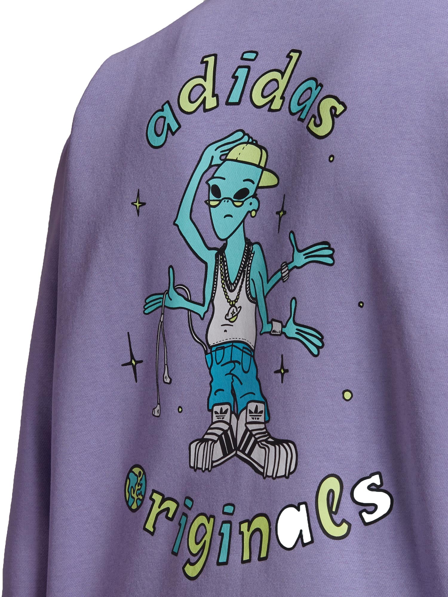 ADIDAS ORIGINALS Суитшърт Graphics Stoked Alien