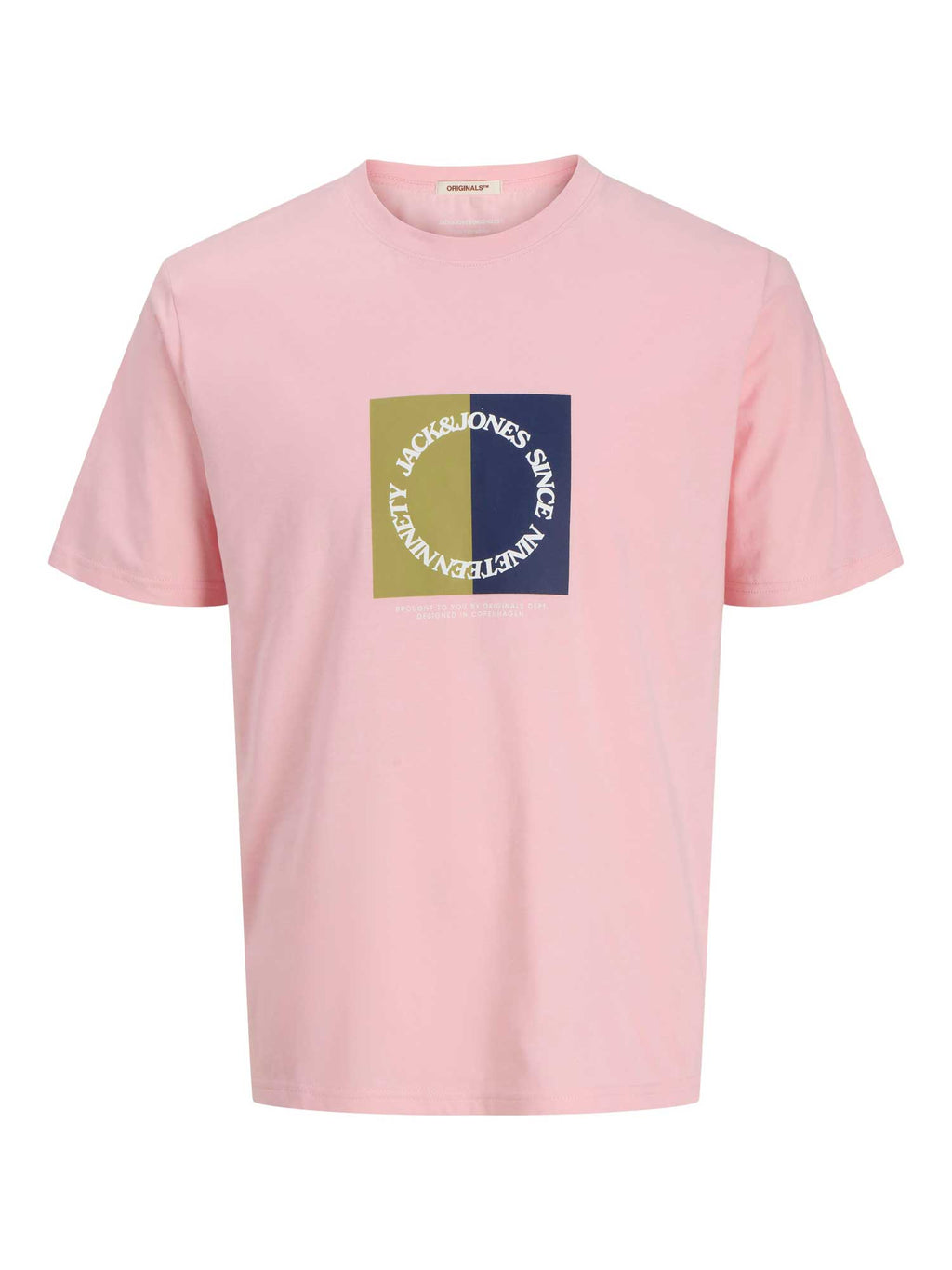 JACK & JONES Тениска JORTAVIRA BRANDING TEE SS CREW NECK