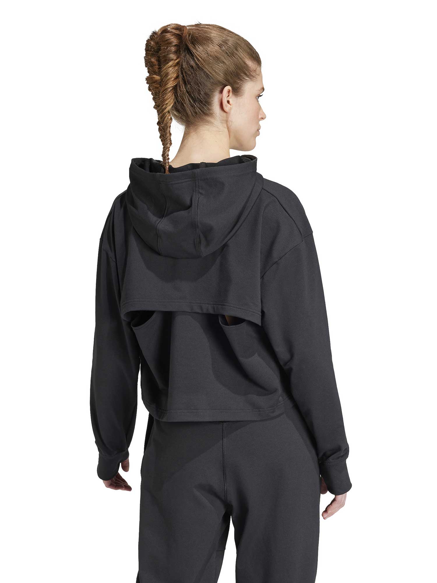 ADIDAS PERFORMANCE Суитшърт Power Loose Fit Back-Ventilation Hoodie