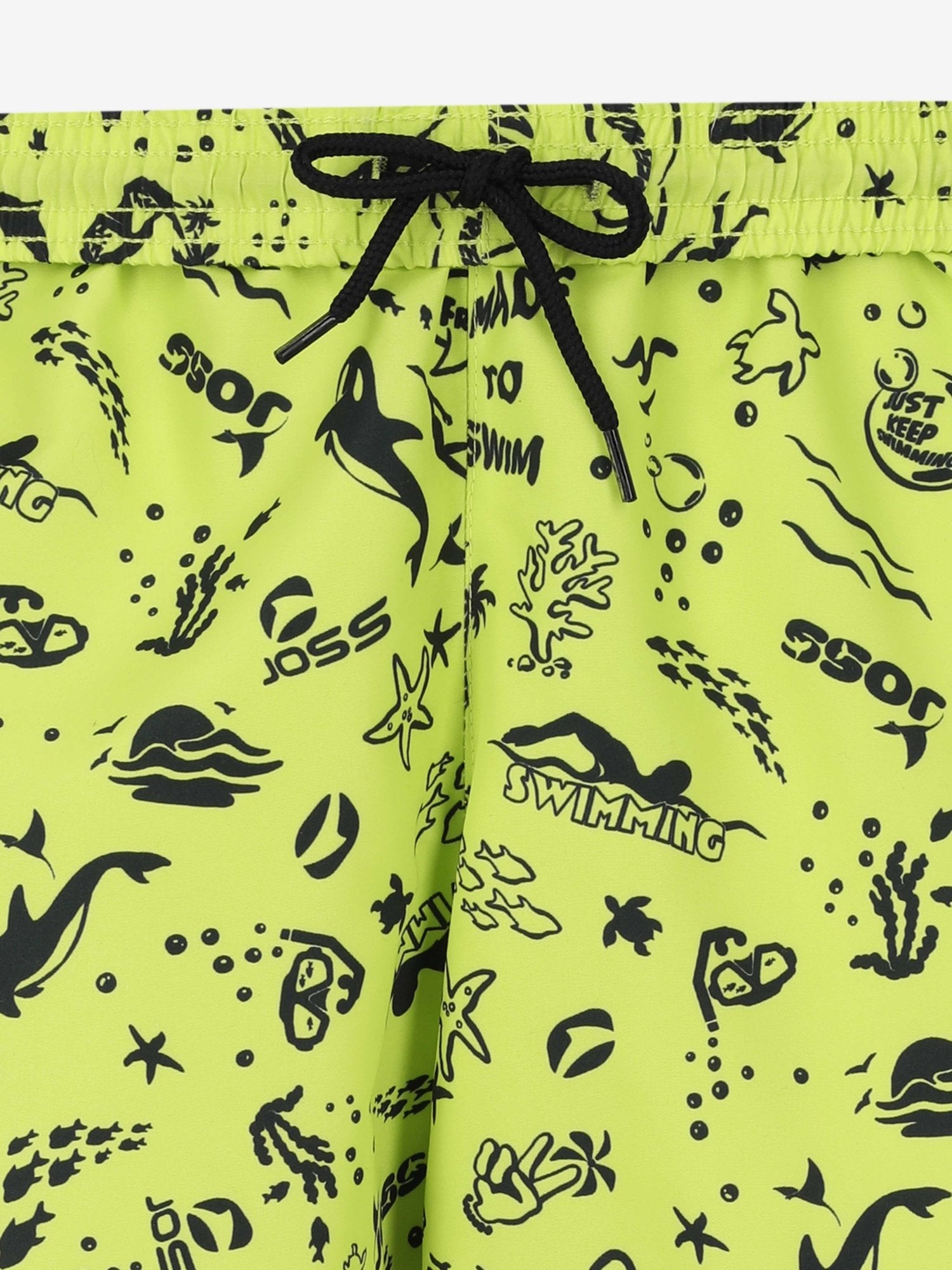 JOSS Плувни шорти Boys All-Over Printed Swim Shorts
