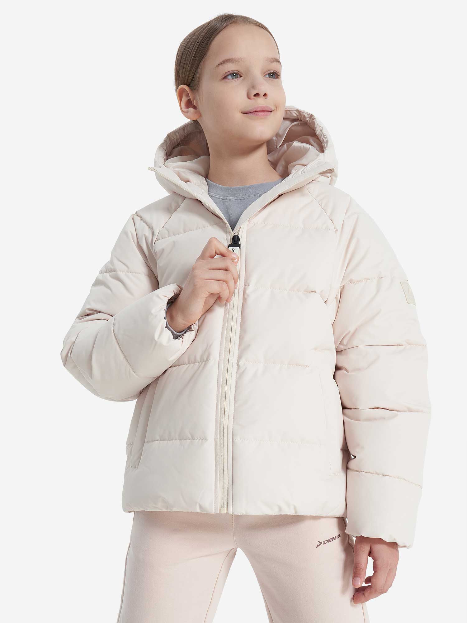 DEMIX Яке Sport Style Girl's Faux Down Jacket