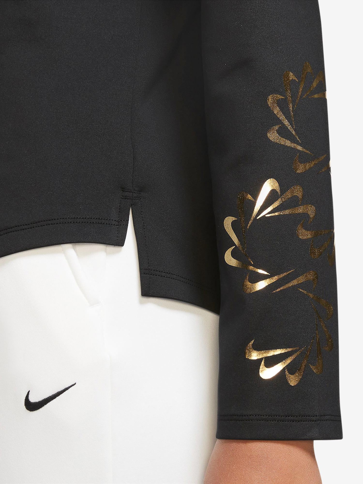 NIKE Блуза W ONE TF LS TOP GRX