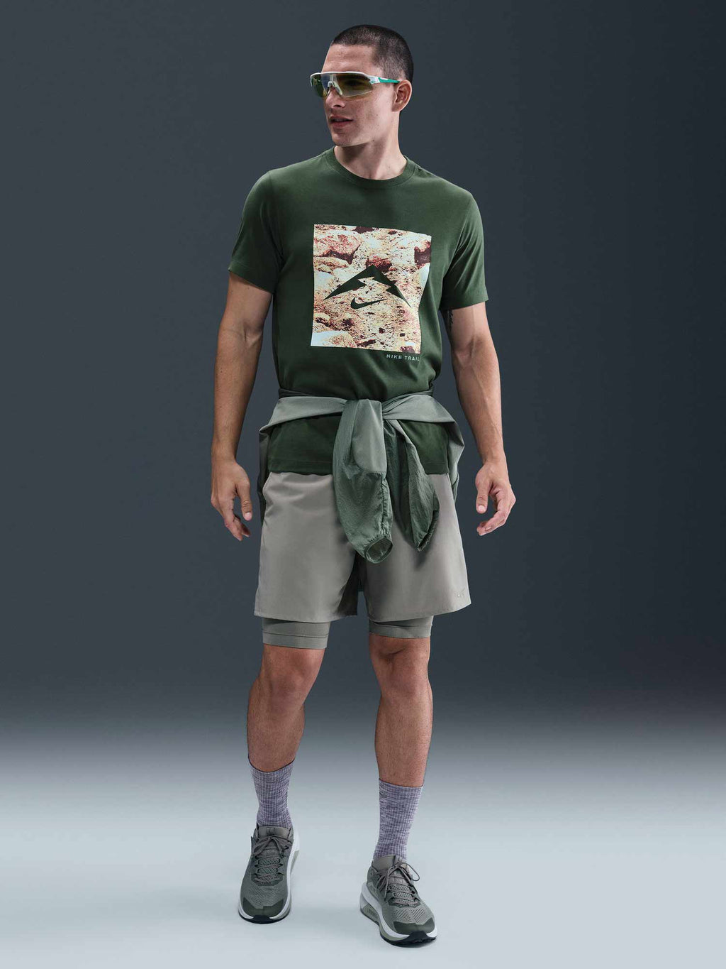 NIKE Тениска M NK DF TEE TRAIL ENERGY