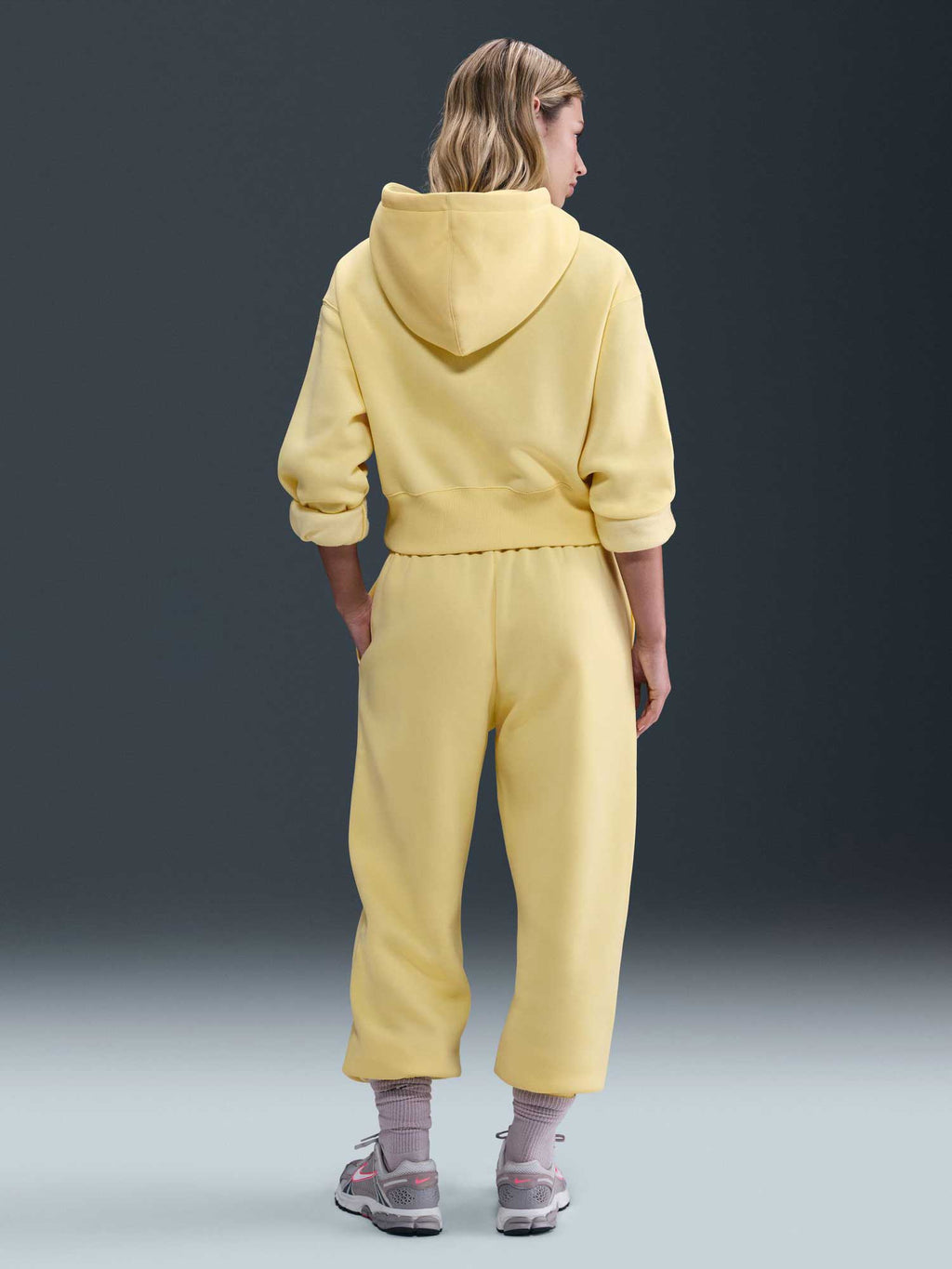 NIKE Спортно долнище W NSW PHNX FLC HR OS PANT 2
