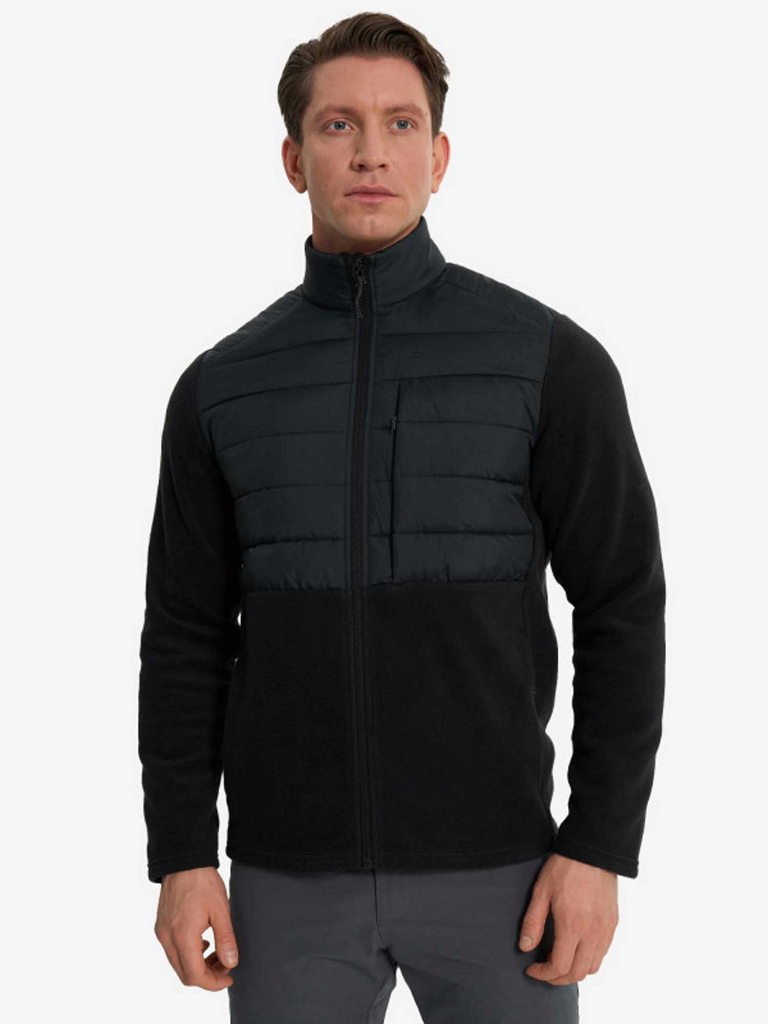 OUTVENTURE Полар Mens Hiking Combi Fleece Full Zip Jumper