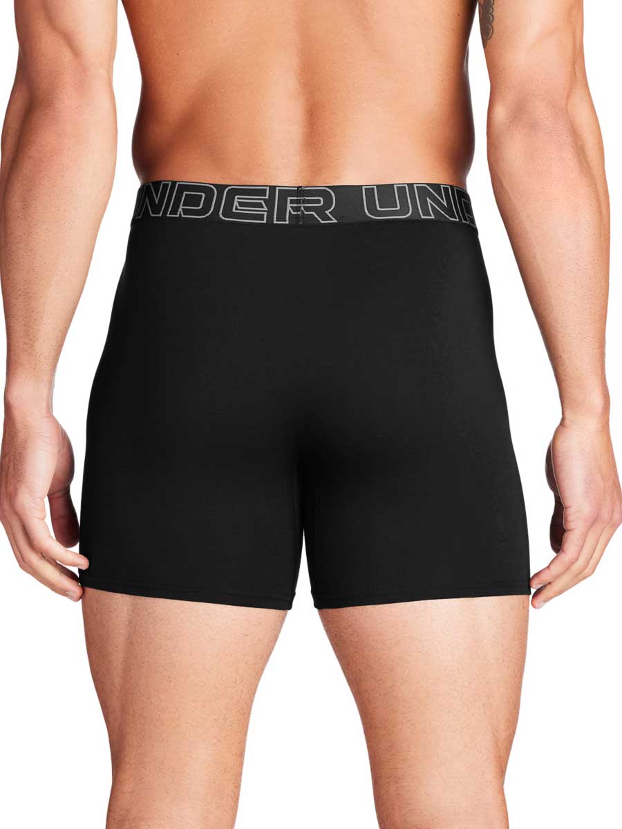 UNDER ARMOUR Бельо UA PERFORMANCE COTTON - SOLID 6 IN 3PK