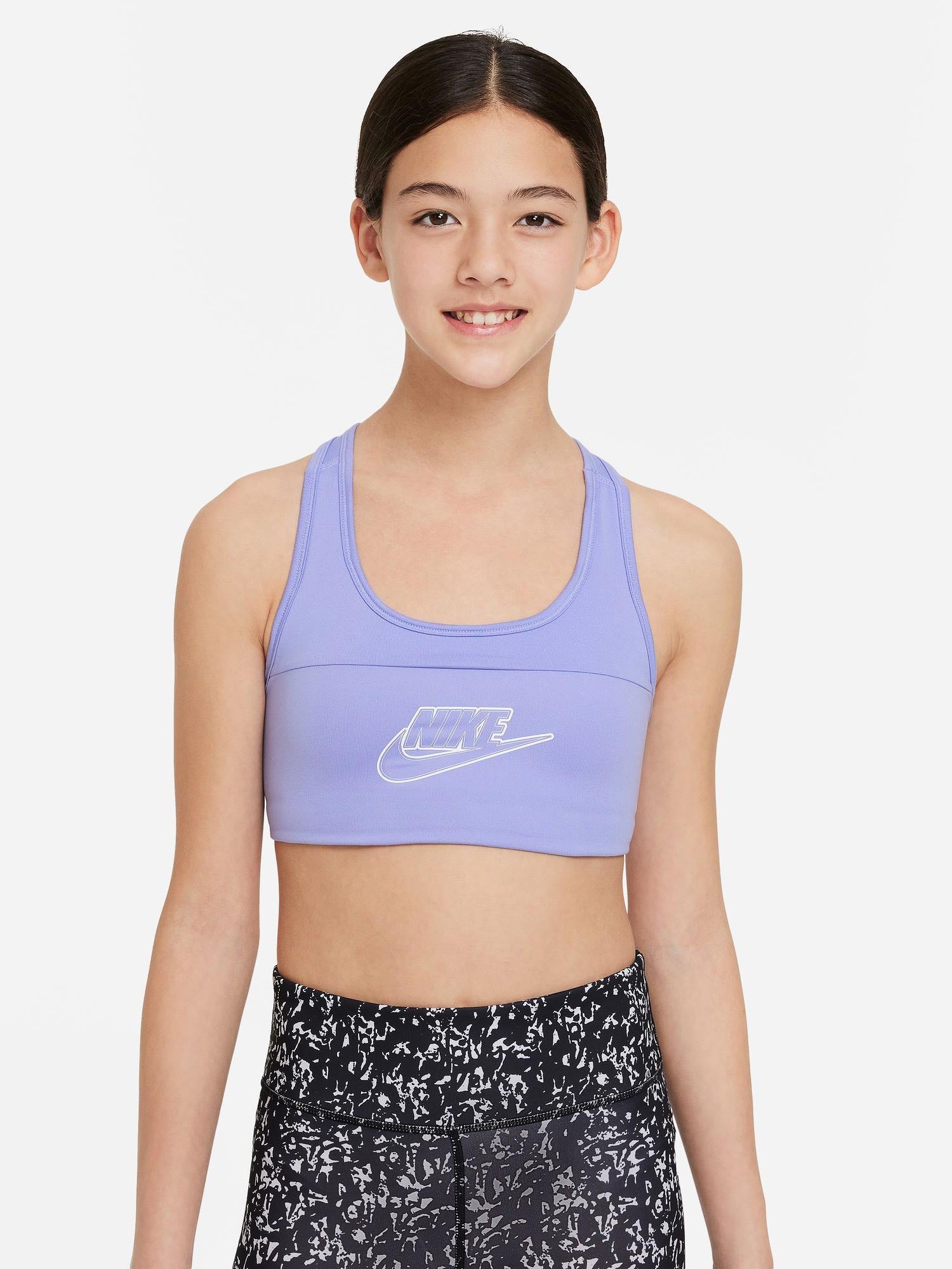 NIKE Спортен сутиен G DF SWSH FUTURA