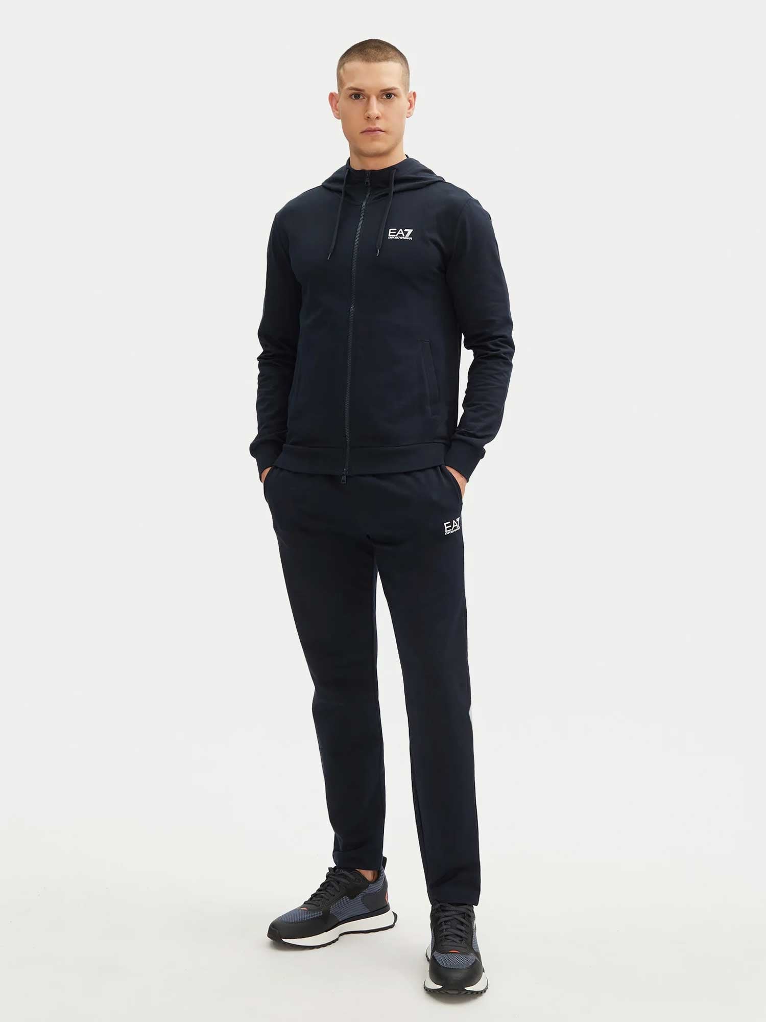 EA7 Emporio Armani Спортен екип TRAIN CORE ID M T-SUIT HOODIE FZ