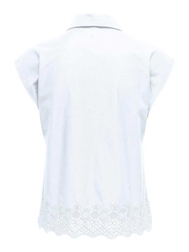 ONLY Риза ONLLOU LIFE EMB S/S SHIRT PTM