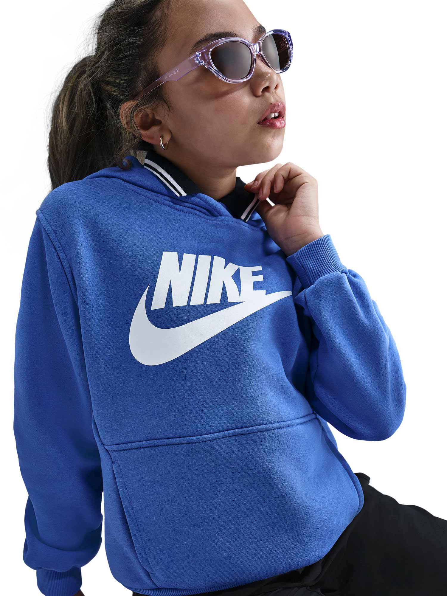 NIKE Суитшърт K NSW CLUB FLC HDY HBR