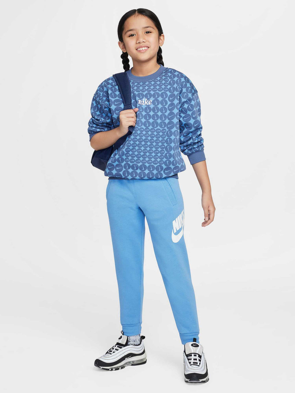 NIKE Спортно долнище K NSW CLUB FLC JGGR HBR