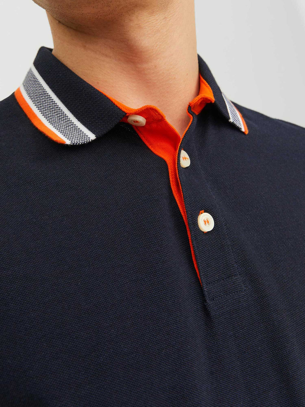 JACK & JONES Тениска JJEPAULOS POLO SS NOOS