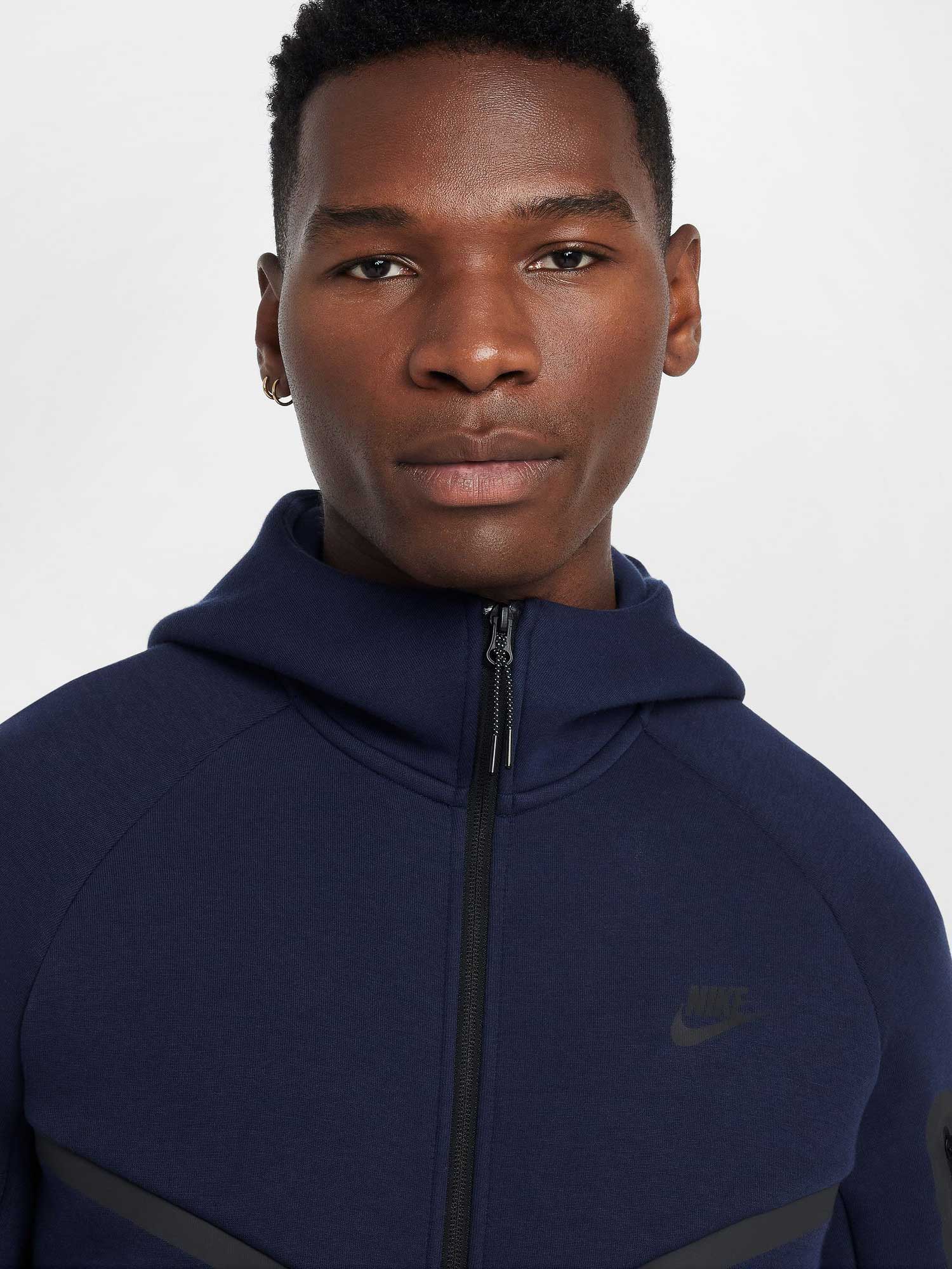 NIKE Суитшърт M NK TCH FLC FZ WR HOODIE