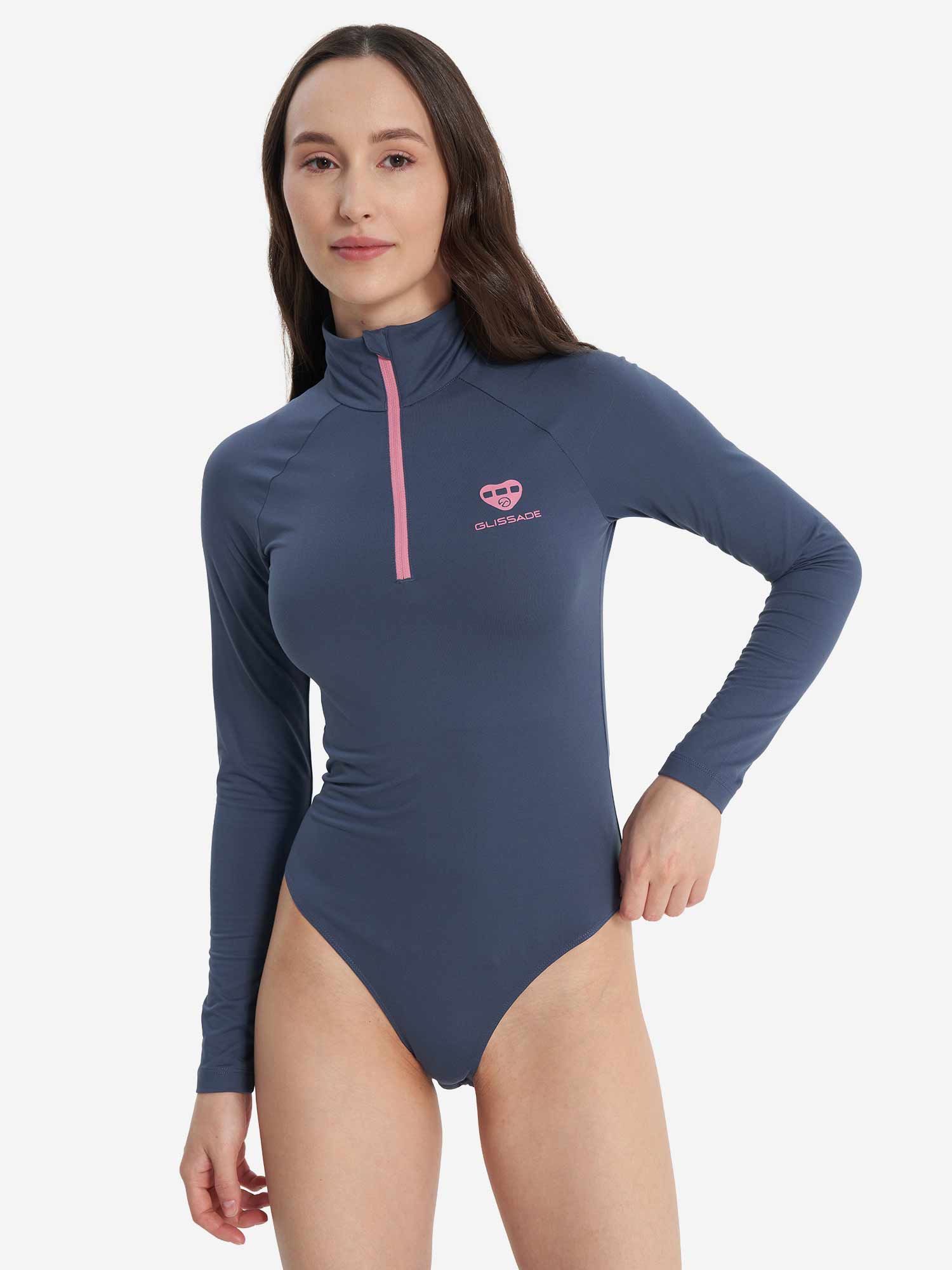 GLISSADE Боди с дълъг ръкав Women's Knitted Jersey Body