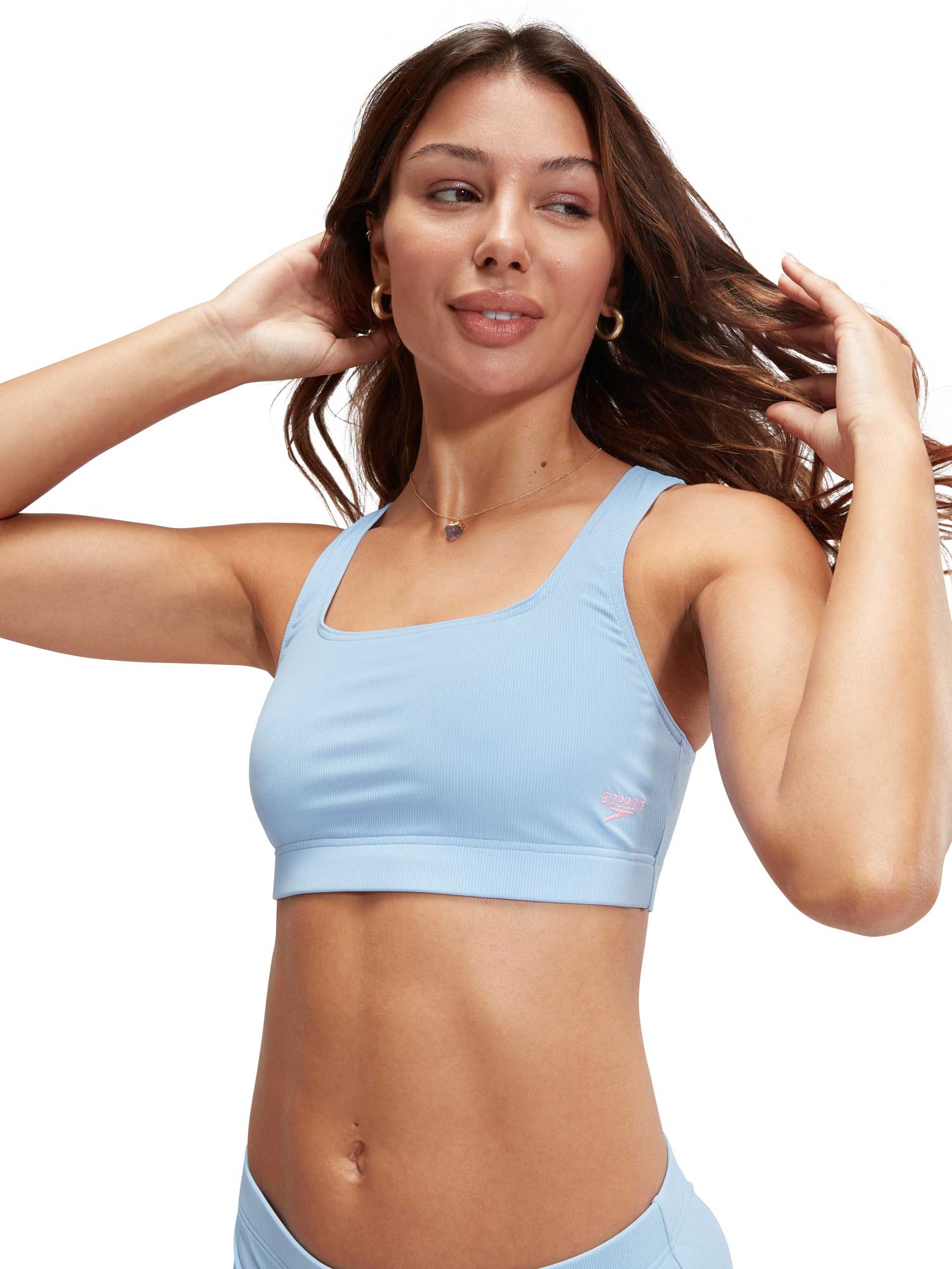 SPEEDO Бански 2 части WOMENS TEXTURED DEEP U-BACK