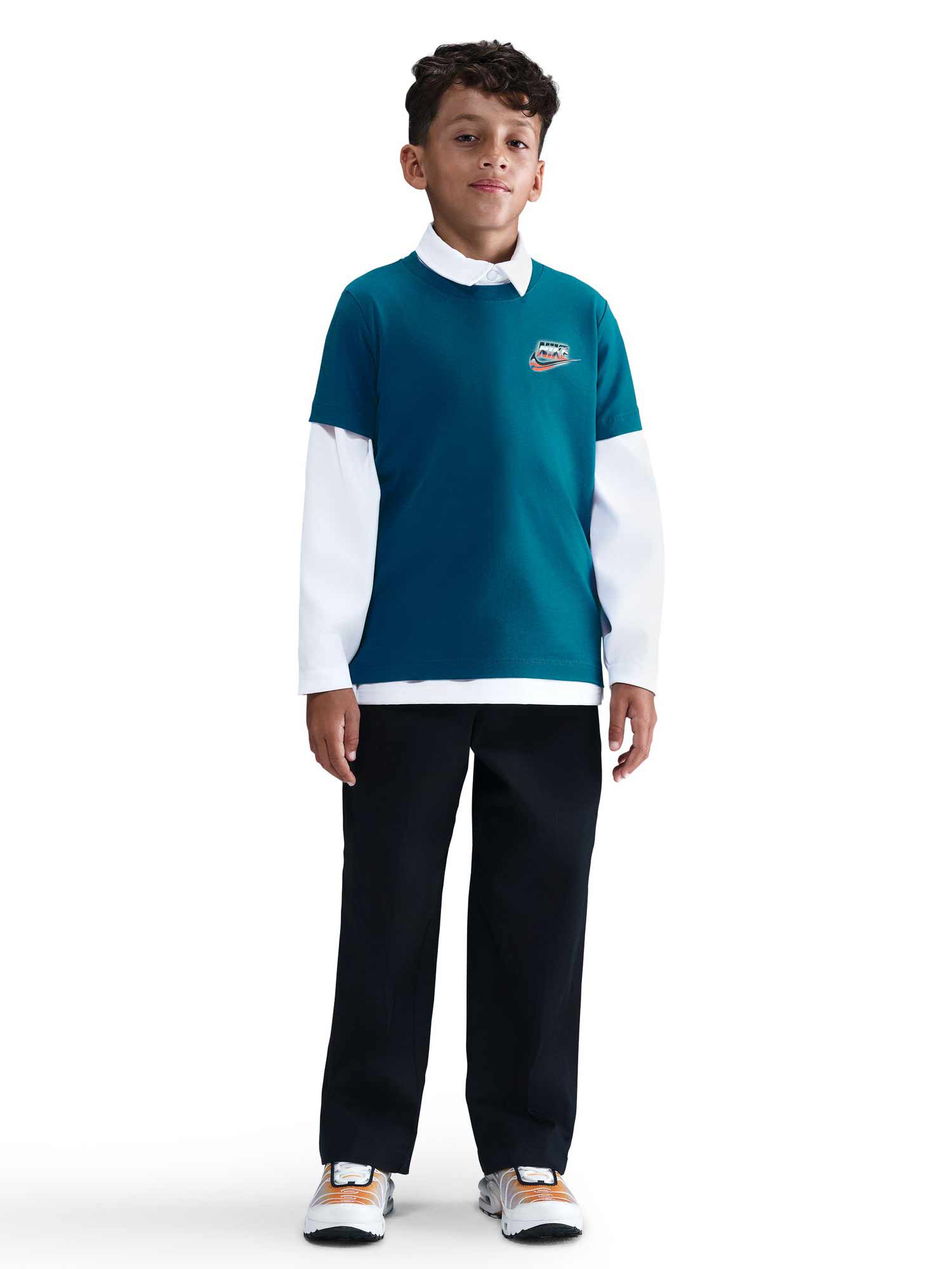 NIKE Тениска K NSW TEE MEDAL