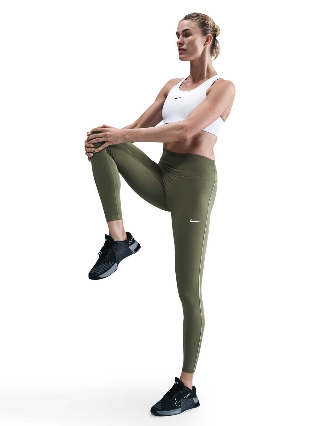 NIKE Клин W NK DF ONE HR TIGHT USM GLS