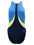 SPEEDO Цял бански WOMENS COLOURBLOCK HIGHNECK CROSSBACK