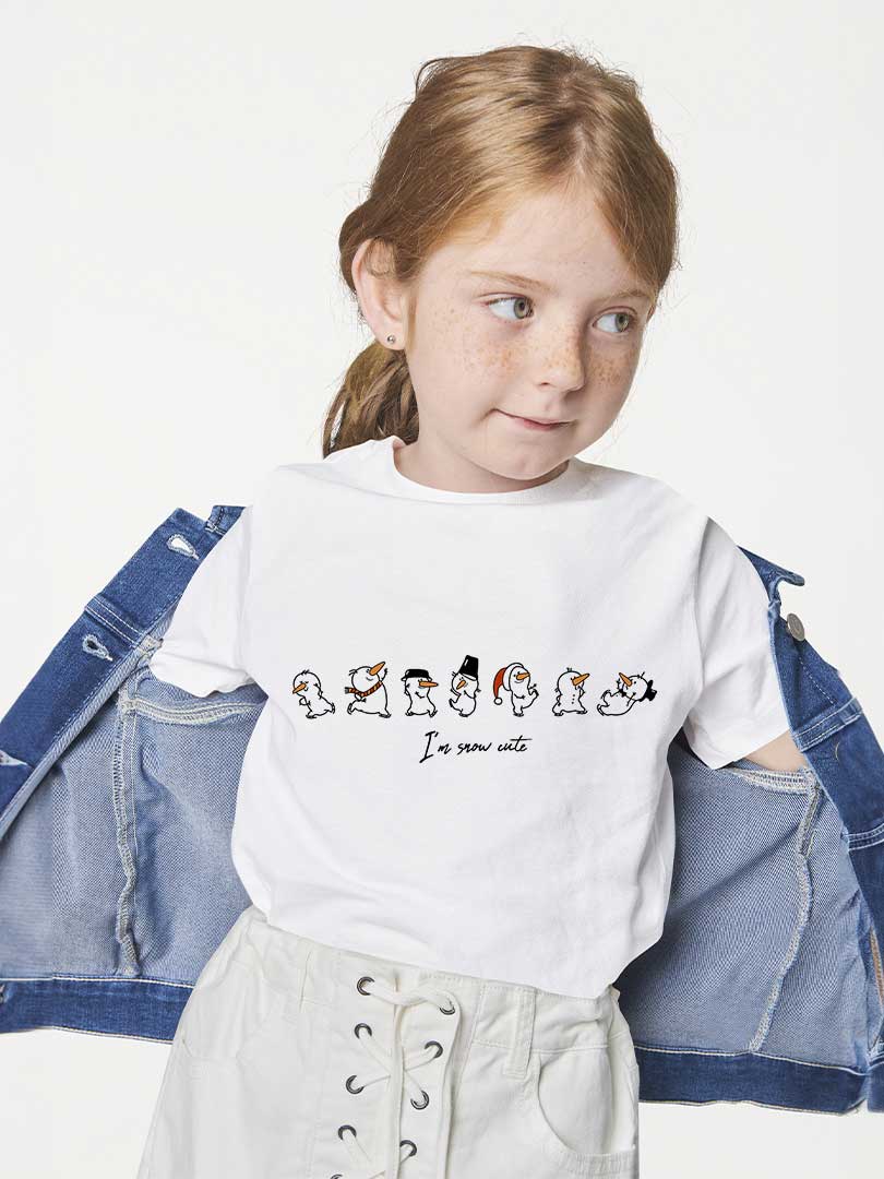 BRILLE Тениска Christmas T-shirt Snow cute