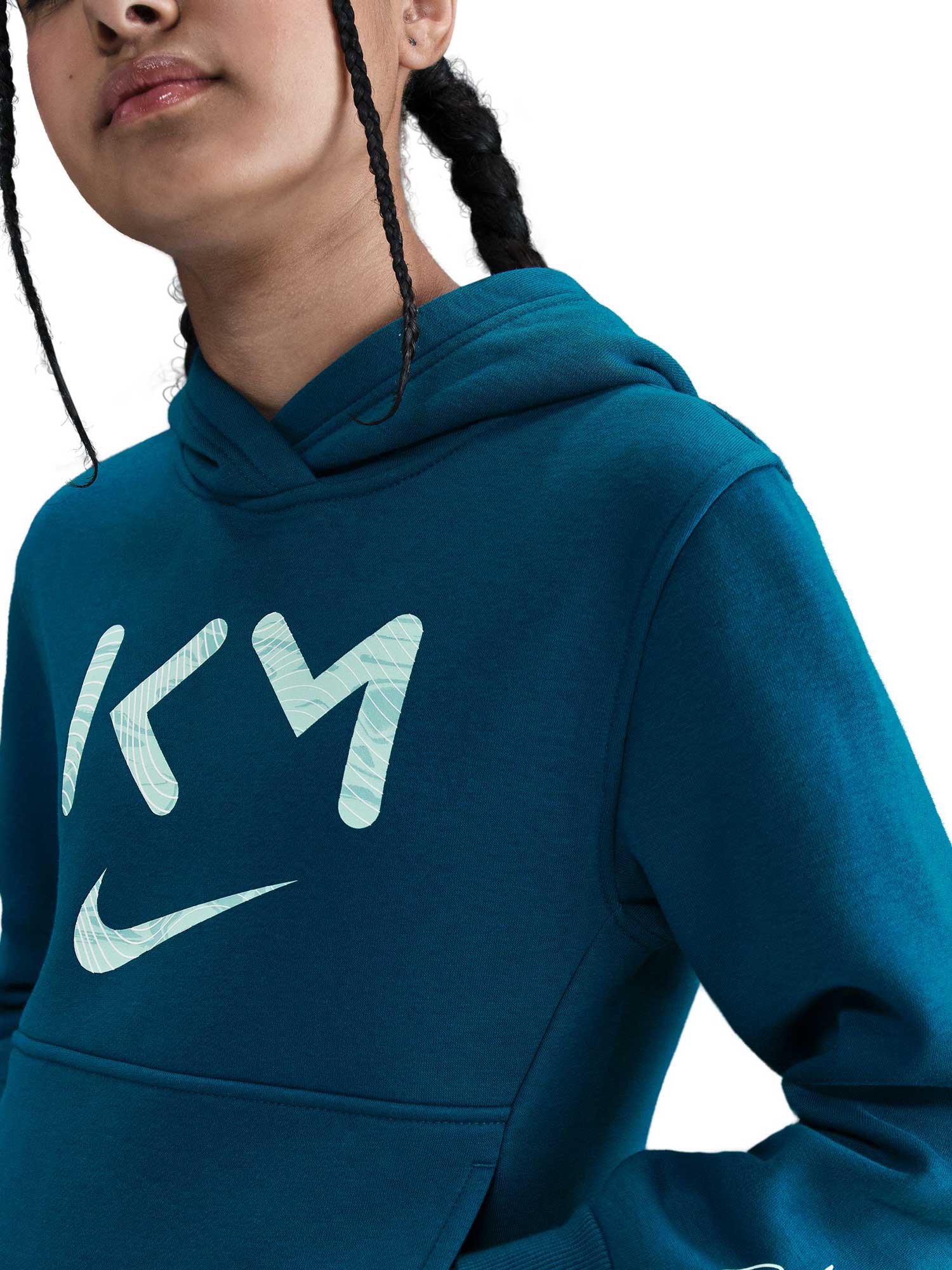 NIKE Суитшърт Kylian Mbappe K NK CLUB FLC HDY -PD