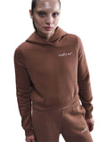 NIKE Суитшърт W NSW PHNX FLC SHRUNKEN HOODIE