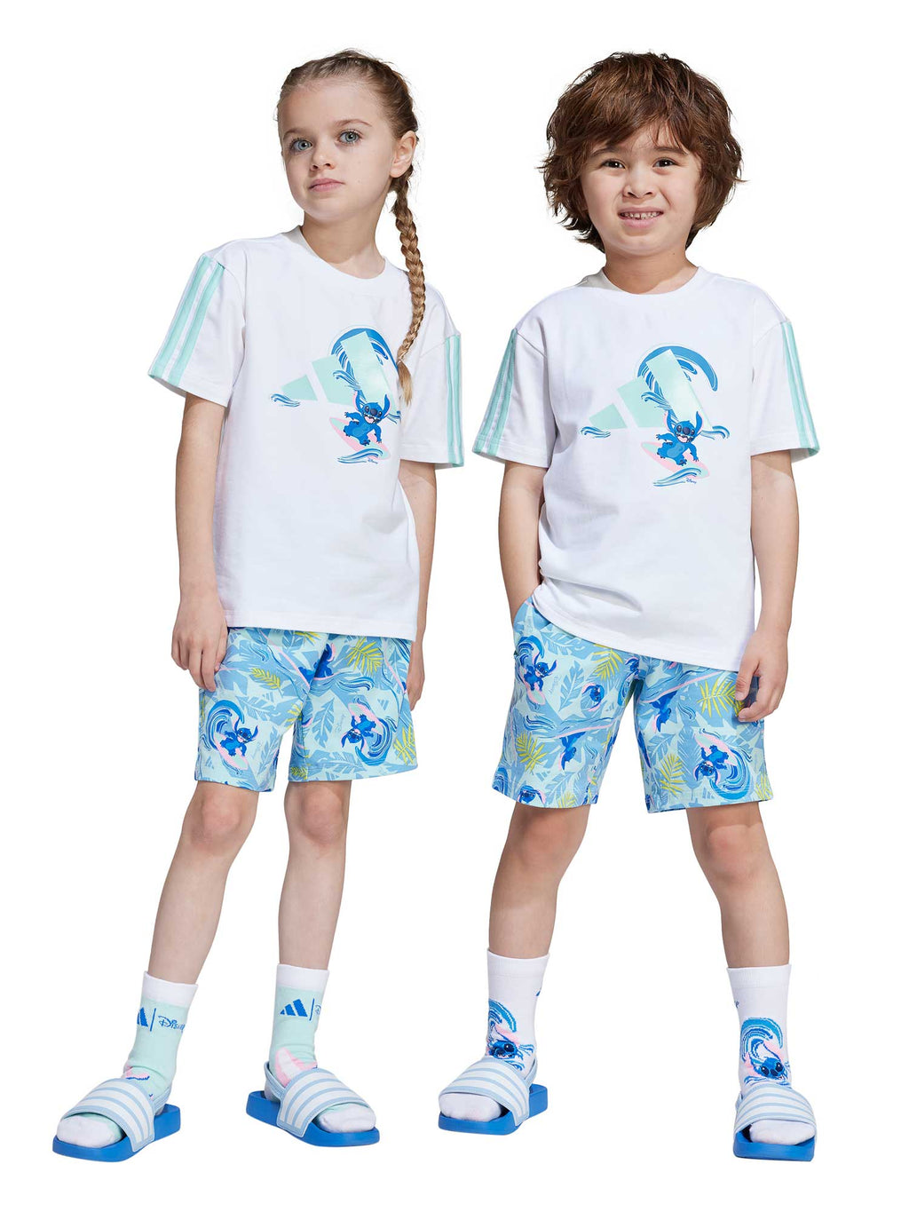 ADIDAS SPORTSWEAR Спортен екип x Disney Lilo and Stitch Tee Set Kids