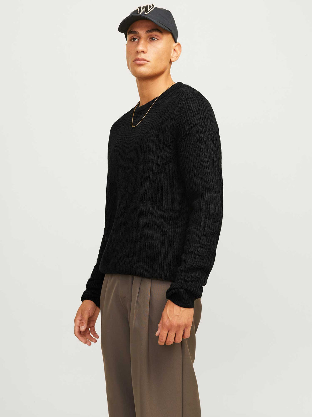 JACK & JONES Пуловер JJELEWIS KNIT CREW NECK SN
