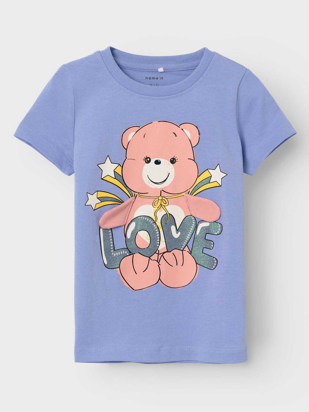 NAME IT Тениска NMFBARBELLE SS TOP BOX
