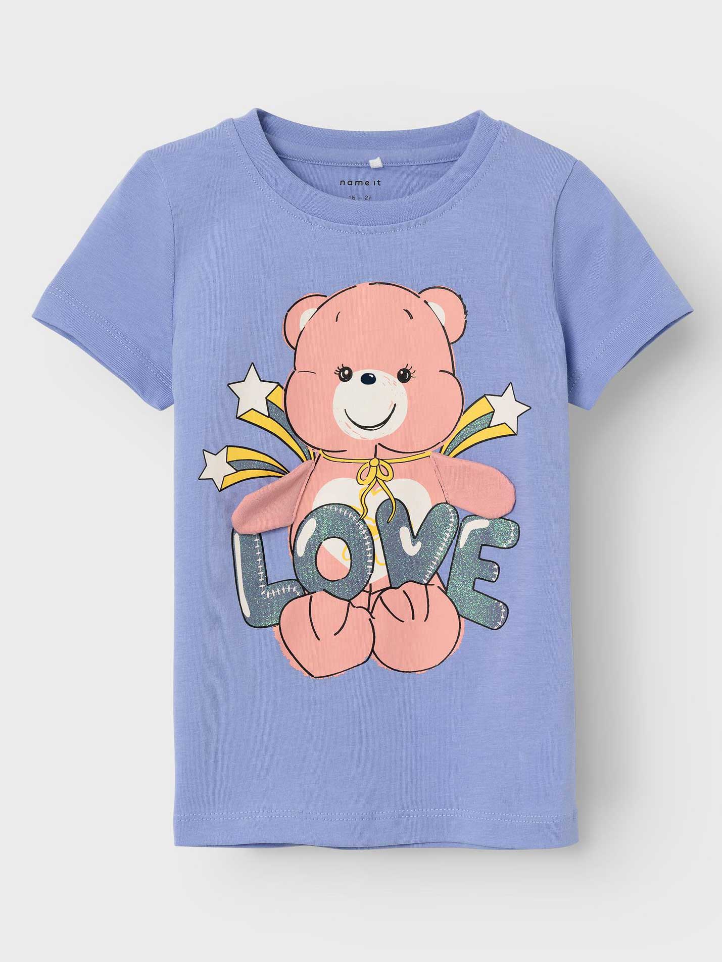 NAME IT Тениска NMFBARBELLE SS TOP BOX