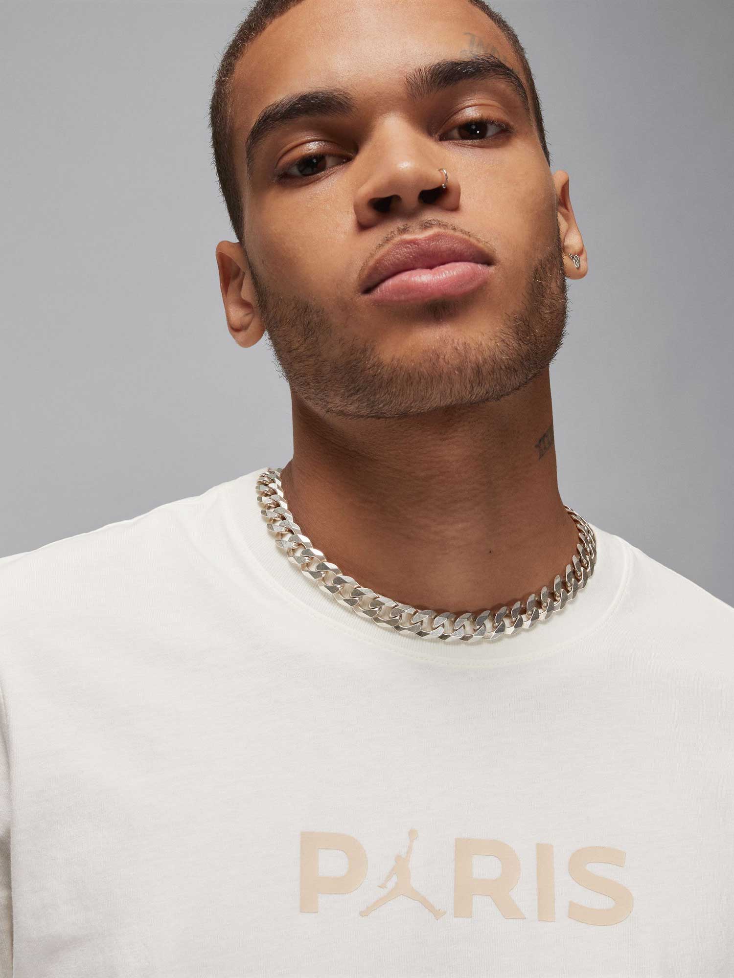 NIKE Тениска M J PSG SS LOGO TEE